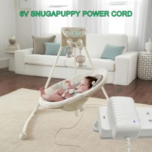 10 ft Snugapuppy Replacement Power Cord for Fisher Price/Ingenuity Swing - Image 6