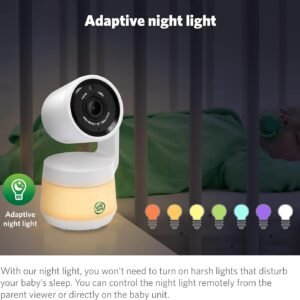 LeapFrog LF925HD 1080p WiFi Baby Monitor | 360° Pan & Tilt, 5" HD Display - Image 6