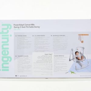 Inspiration 2-in-1 Baby Swing & Seat: Battery-Saving, Nature Sounds, 0-9 Months - Image 21