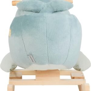 Sally the Whale Rocking Animal Toy with Safety Belt - Vanilla 63x33 cm - Image 3