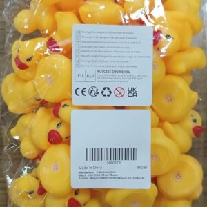 50pcs Rubber Ducky Bath Toys for Kids - Float & Squeak Mini Ducks - Image 8