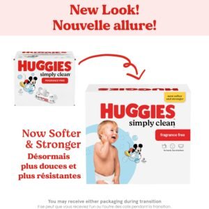 Huggies Simply Clean Baby Wipes - Unscented, Hypoallergenic, 1152 Count - Image 3