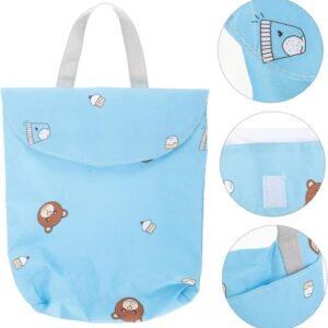SUPVOX Portable Diaper Storage Bag - Multi-Functional Wet/Dry Bag - Image 4