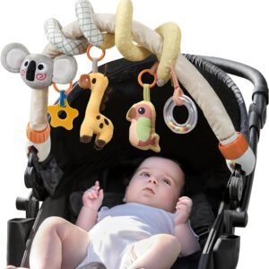 TUMAMA 2-in-1 Spiral Arch Car Seat & Stroller Toys for Babies 0-12 Months - Image 8