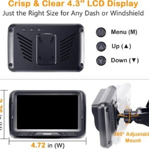 Rohent 1080P Baby Car Camera - Rear-Facing Infant Monitor with Night Vision - Image 5