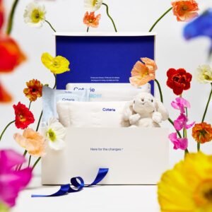 Coterie Newborn Gift Set: Size Newborn & 1 Diapers + Travel Baby Wipes - Image 7