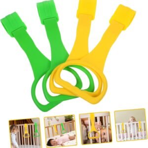 Durable 4pc Bed Pull Rings - Lightweight Stand-Up Assist for Kids - Image 5