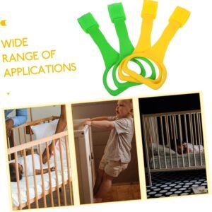 4pcs Portable Nursery Stand-Up Pull Rings for Newborns - Lightweight & Comfortable - Image 8