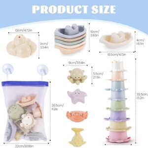 Chinloca Bath Toys for Toddlers - Fun Water Toys & Bath Accessories - Image 7