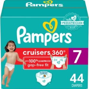 Pampers Cruisers 360 Diapers Size 7 44 Count
