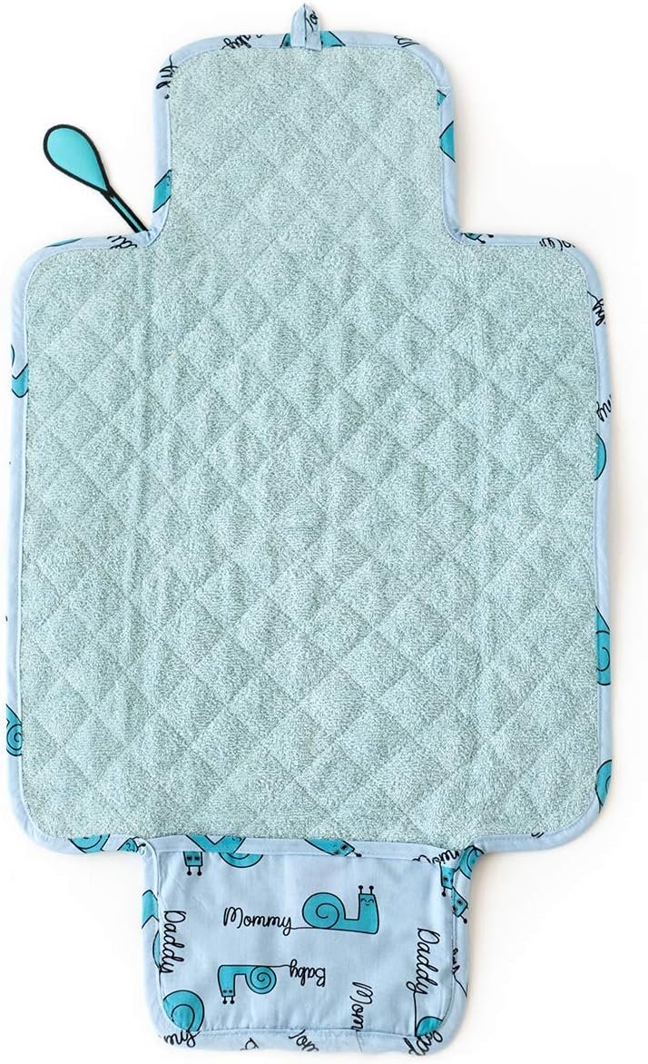 Milk&Moo Sangaloz Baby Diaper Changing Pad, Waterproof Portable Changing Mat, Diaper, Newborn Baby Essentials, Perfect Baby Shower Gifts