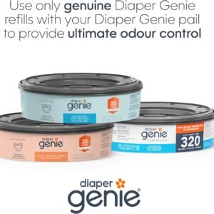 Diaper Genie Essentials 8-Pack Refill | Unscented, Fits Complete & Expressions - Image 7