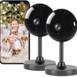 Owltron Indoor Security Camera,2K Indoor Camera for Baby & Elder, Pet Camera with Motion Detection, Night Vision, 2-Way Audio, 2.4Ghz WiFi Camera Wireless, Baby Monitor Works with APP & Alexa