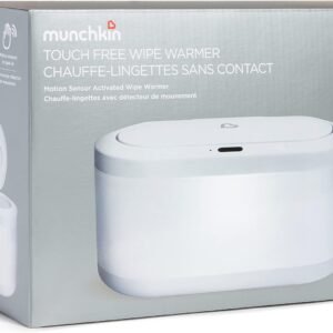 Munchkin Touch-Free Baby Wipe Warmer with Nightlight & Motion Sensor, White - Image 8