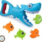 Hoovy Shark Bath Toy Set for Toddlers