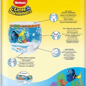 Huggies Little Swimmers Size 5-6 Swim Nappies for Active Toddlers - Image 3