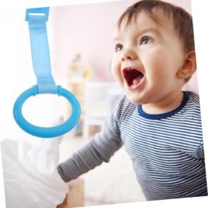 Kisangel 4pcs Pull Rings - Durable Walking Assist Tools for Nursery Cots - Image 5