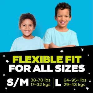 Ninjamas Nighttime Bedwetting Underwear for Boys, Size L (34 Count) - Image 9