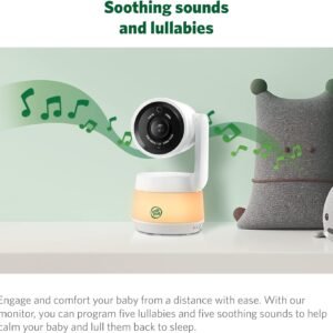 LeapFrog LF925HD 1080p WiFi Baby Monitor | 360° Pan & Tilt, 5" HD Display - Image 14