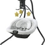 Graco Simple Sway LX Baby Swing with Multi-Direction Lounger, Allister