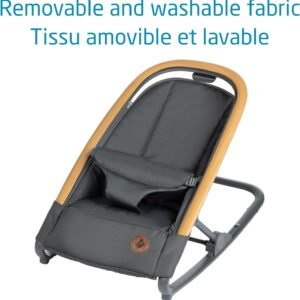 Maxi-Cosi Kori 2-in-1 Rocker: Foldable, Travel-Friendly, Washable - Classic Graphite - Image 5