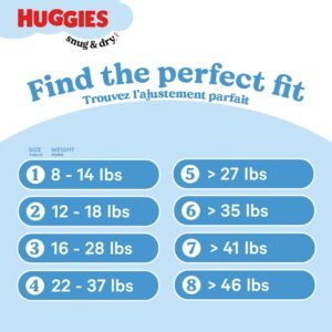 Huggies Size 5 Snug & Dry Baby Diapers, 168 Count (27+ lbs) - Image 5