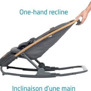 Maxi-Cosi Kori 2-in-1 Rocker: Foldable, Travel-Friendly, Washable - Classic Graphite - Image 4