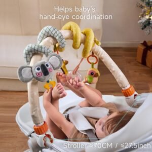 TUMAMA 2-in-1 Spiral Arch Car Seat & Stroller Toys for Babies 0-12 Months - Image 6