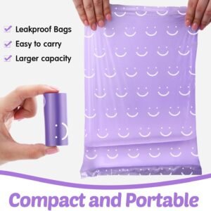 Wowangce 1500 Count Baby Diaper Disposal Bags - Powder Scented, 100 Rolls - Image 4