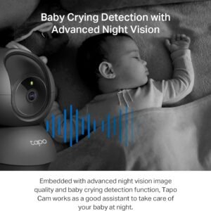 2-Pack Tapo TP-Link 2K Indoor Security Camera – Pan/Tilt, 2-Way Audio, Alexa/Google Home Compatible - Image 5