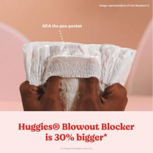 Huggies Little Snugglers Newborn Diapers Size 1 (Up to 10 lbs), 144 Count - Image 9
