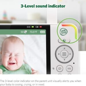 LeapFrog LF915HD Video Baby Monitor - 5" HD 720p, Pan & Tilt, Night Vision - Image 14