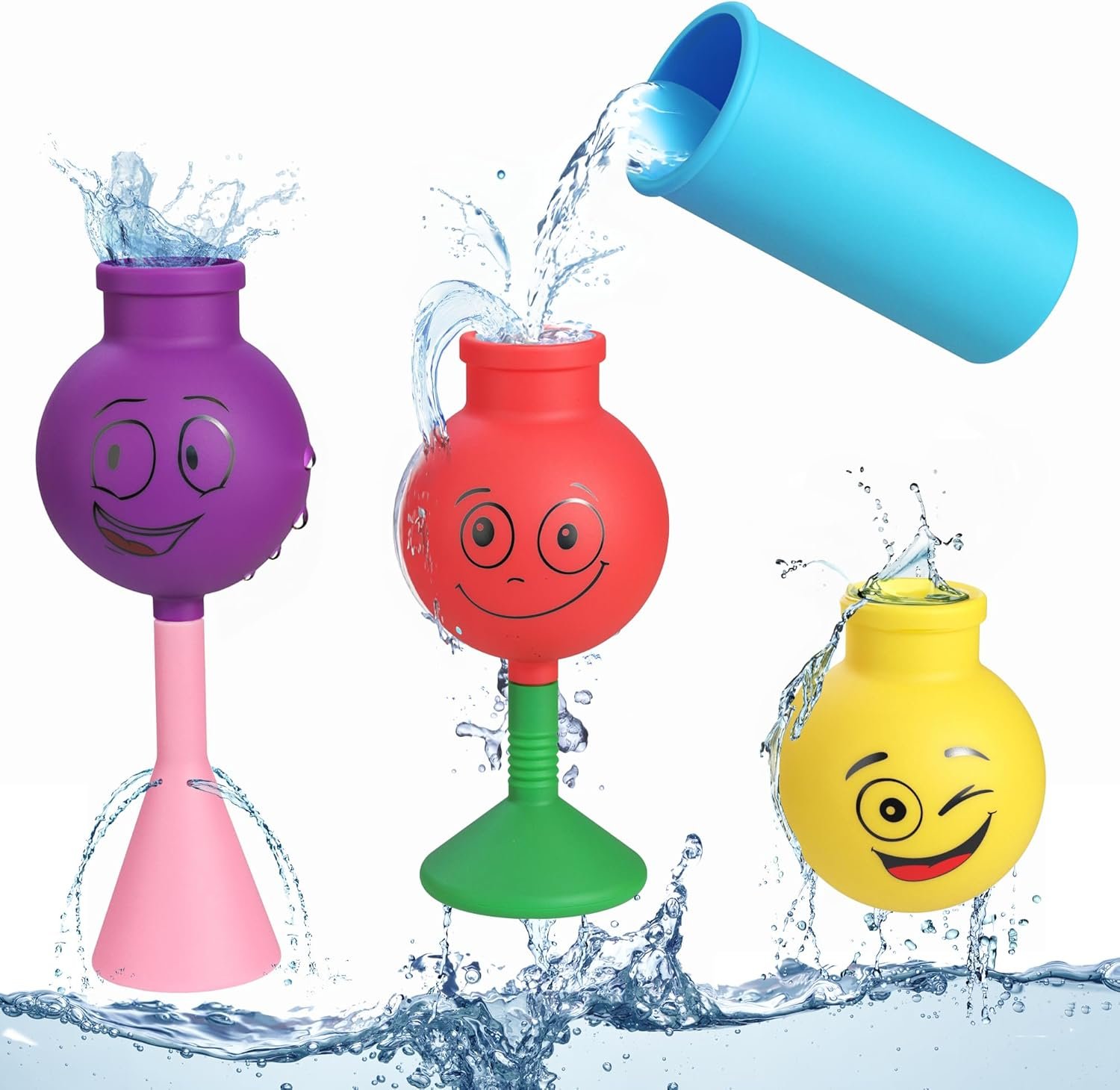 Silicone Wall Suction Bath Toy for Toddlers
