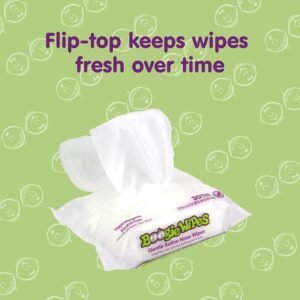 Natural Saline Nose Wipes for Kids & Babies, Unscented, 90-Count - Image 6