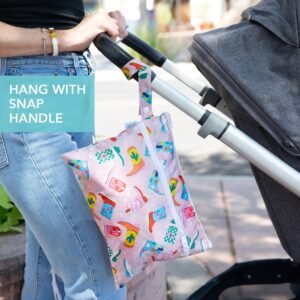 Bumkins Waterproof Wet Dry Clutch Bag for Baby & Travel Essentials - Image 3