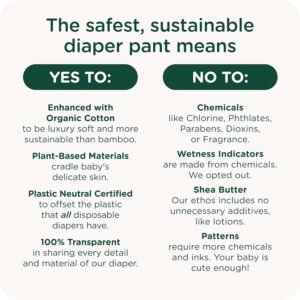 SmartyPants Plant-Based Training Pants | EWG Verified, Super Absorbent, Size 8 (30 Count) - Image 4