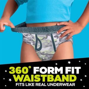 Ninjamas Nighttime Bedwetting Underwear for Boys, Size L (34 Count) - Image 7