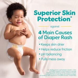 Pampers Swaddlers Newborn Diapers Size 1 - 164 Count | Soft & Absorbent - Image 11