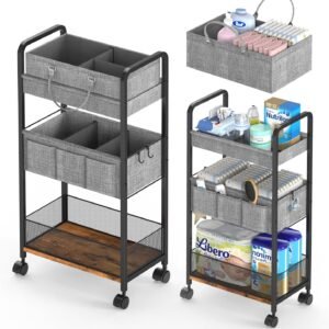 2-in-1 Baby Diaper Caddy