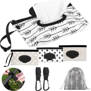 Kiki Babies Portable Wipes Container Set