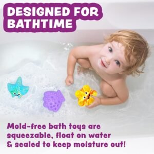 Tub Works® Tub Poppers – Multi-Sensory Bath Toys for Kids & Toddlers (3 Pack) - Image 3