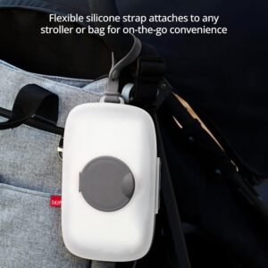 Skip Hop On-The-Go Wipes Dispenser | Portable Grey Grab & Go Case - Image 6