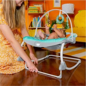 Bright Starts Wild Vibes Infant to Toddler Rocker with Vibrations, Unisex - Image 6
