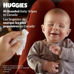 Huggies Simply Clean Baby Wipes - Unscented, Hypoallergenic, 1152 Count - Image 2