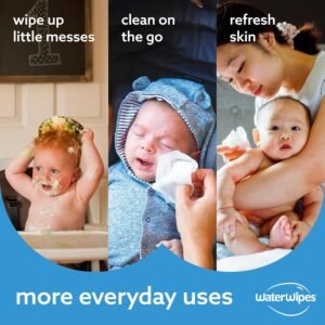 WaterWipes Original Baby Wipes - 99.9% Water, Unscented, Plastic-Free, 720 Count - Image 6