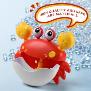Bubble Crab Bath Toy for Toddlers 1-3 | Music & Suction Cup Fun - Image 4