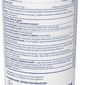 Value Pack of 6 Wet Ones Antibacterial Wipes - 40 Count Each - Image 2