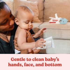 Huggies Simply Clean Unscented Baby Wipes - Hypoallergenic, 64 Count - Image 7