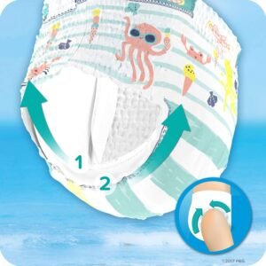 Pampers Size 5 Splashers Swim Pants for Baby - Leak Proof Nappy - Image 7