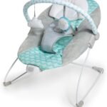 Ity by Ingenuity Bouncity Bounce Vibrating Deluxe Baby Bouncer Seat, 0-6 Months Up to 20 lbs (Goji)